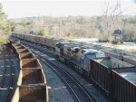 CSX 874 / ES44AC with a returning coal train NB.